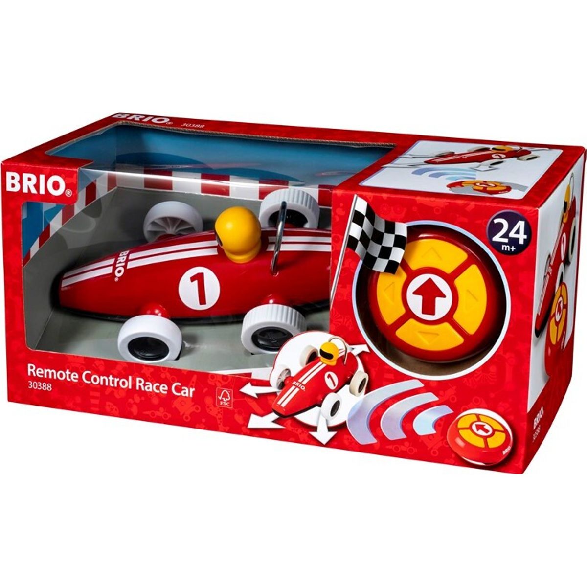 Brio - Race Car - Fjernstyret Bil - 30388