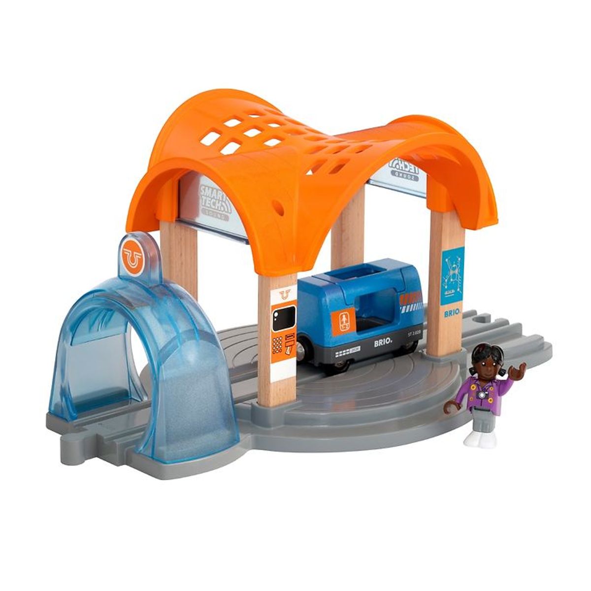 BRIO World Smart Tech Tunnel/Station m. Lyd 33973