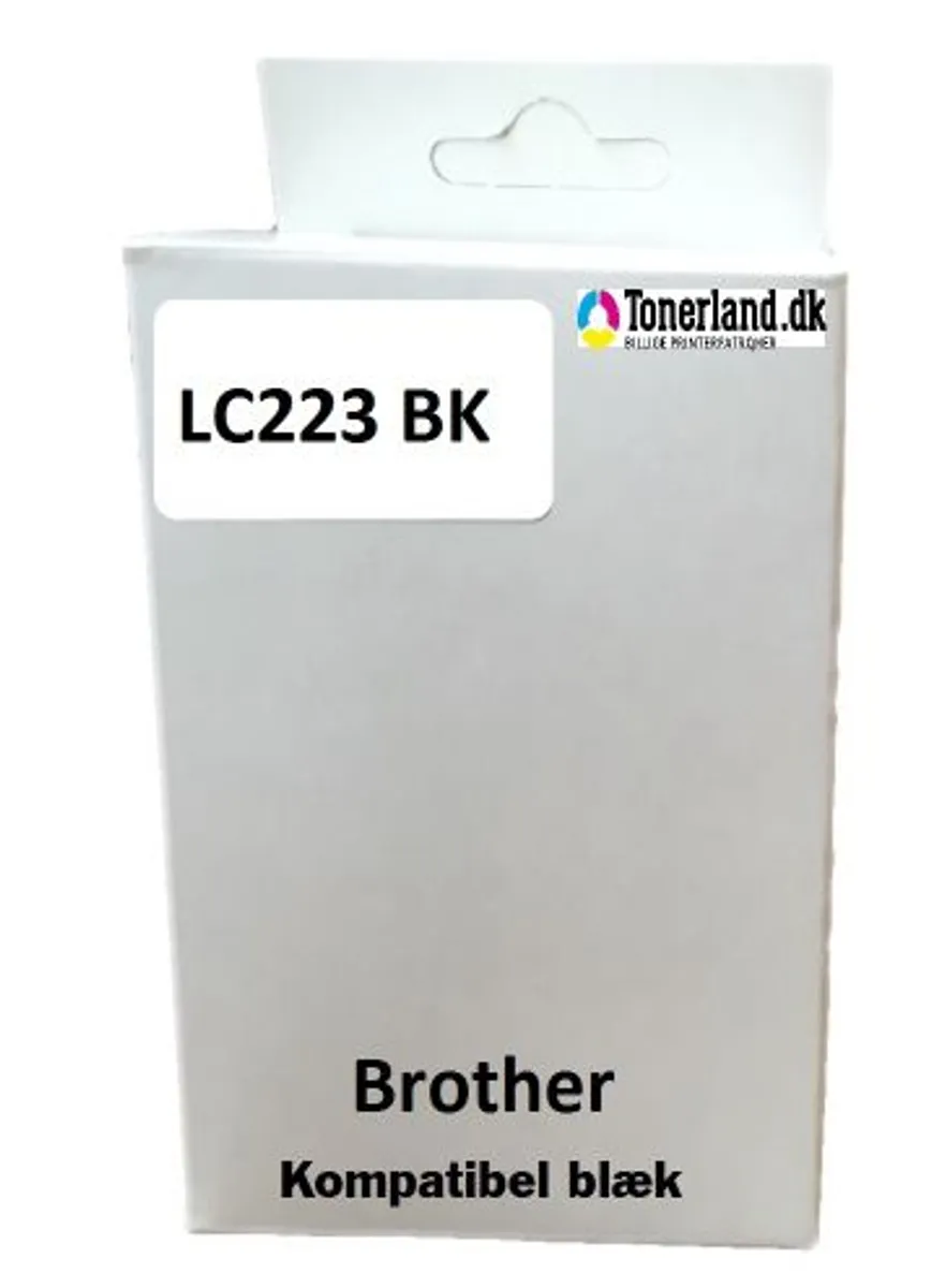 Brother LC223 BK Sort Kompatibel