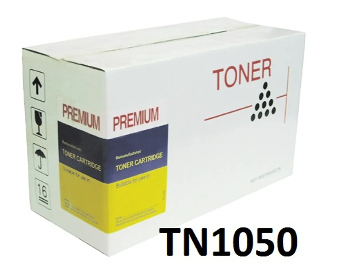 Brother TN1050 sort lasertoner Kompatibel