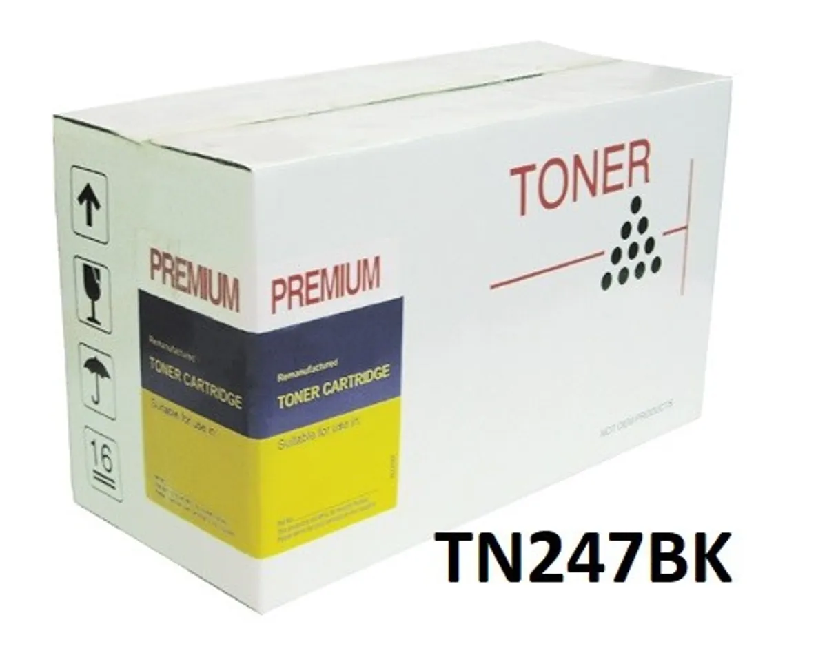 Brother TN247BK Sort Toner Kompatibel