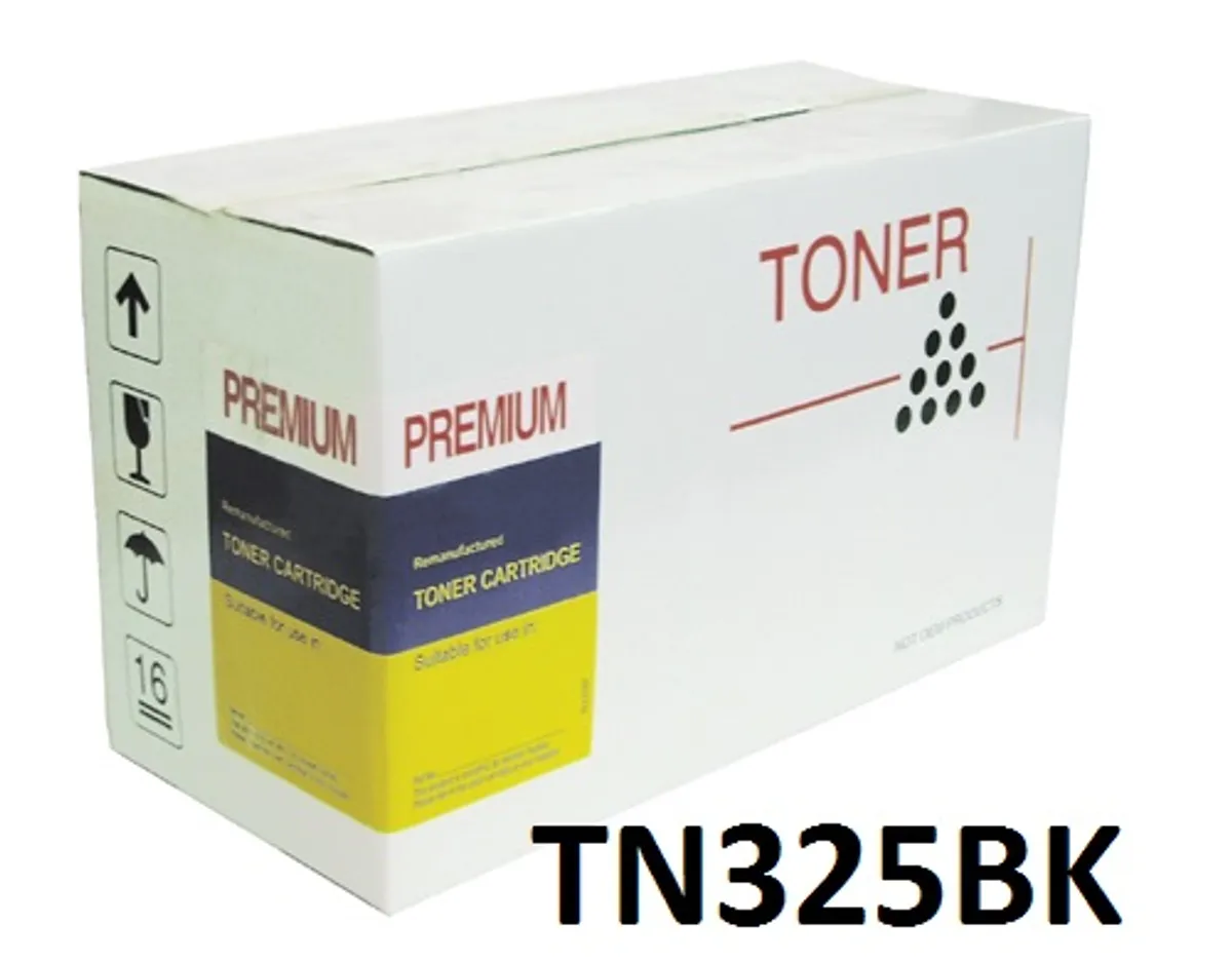 Brother TN325BK Sort Toner Kompatibel