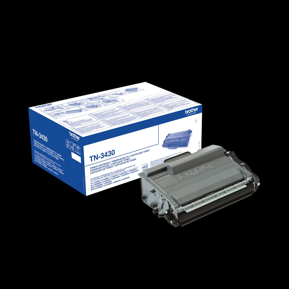 Brother TN3430 toner black