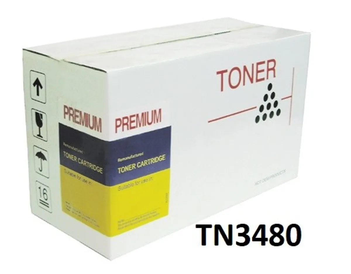 Brother TN3480 Sort toner Kompatibel