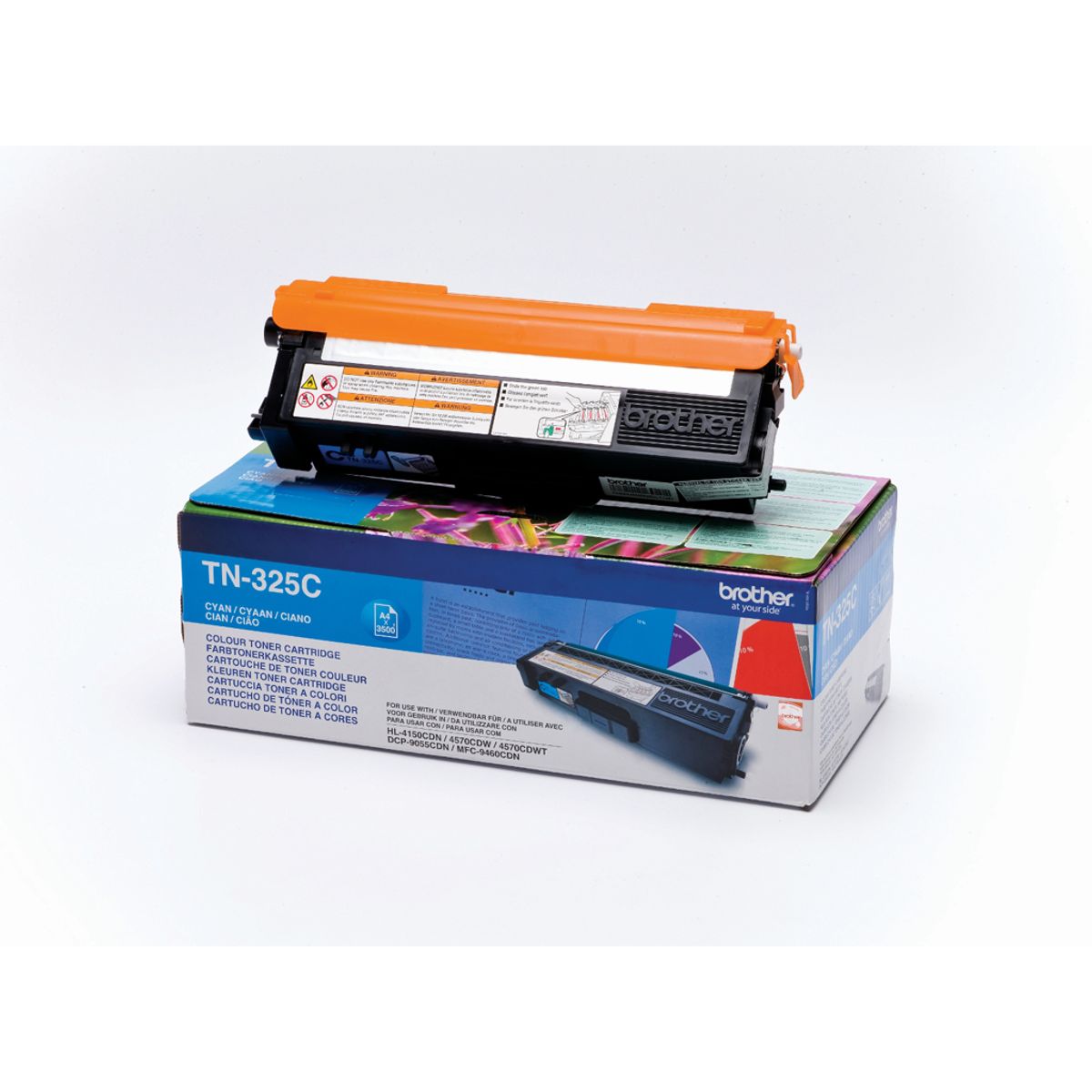 Brother Toner Tn-325c Cyan