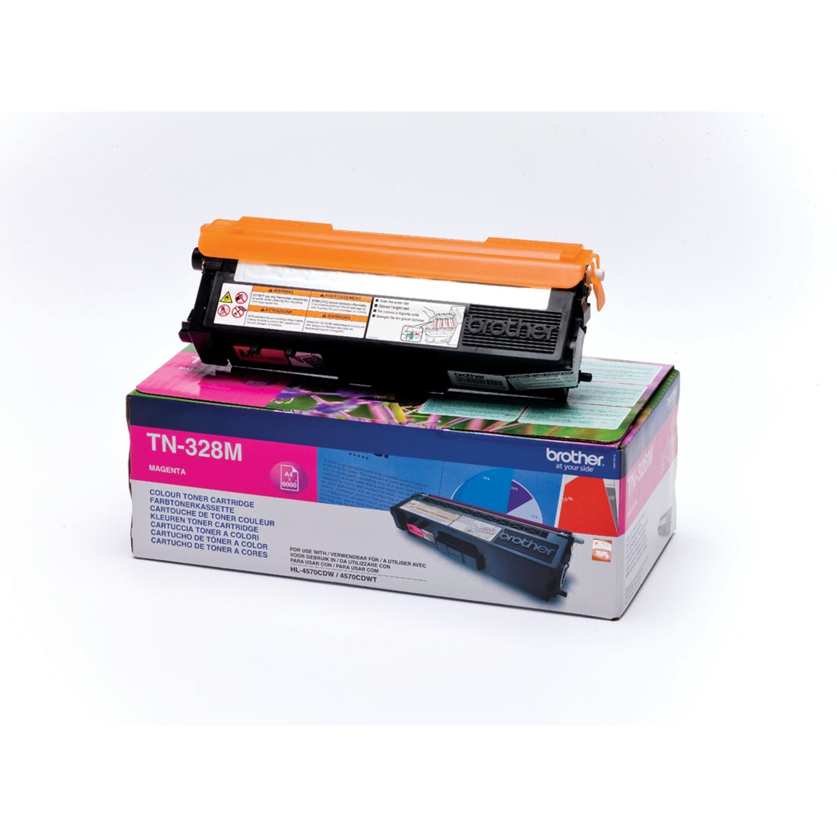 Brother Toner Tn-328m Magenta