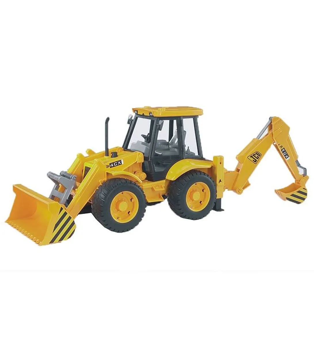 Bruder Arbejdsmaskine - JCB 4CX Rendegraver m. Frontlæsser - 024