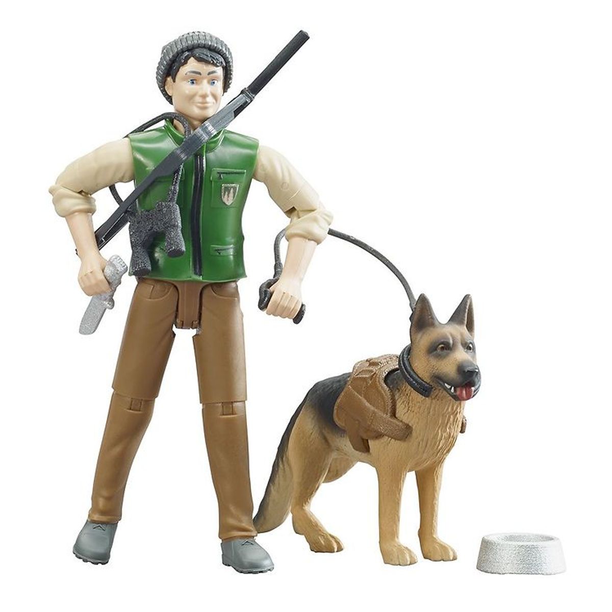 Bruder Figur - bworld - Ranger m. Hund - 62660