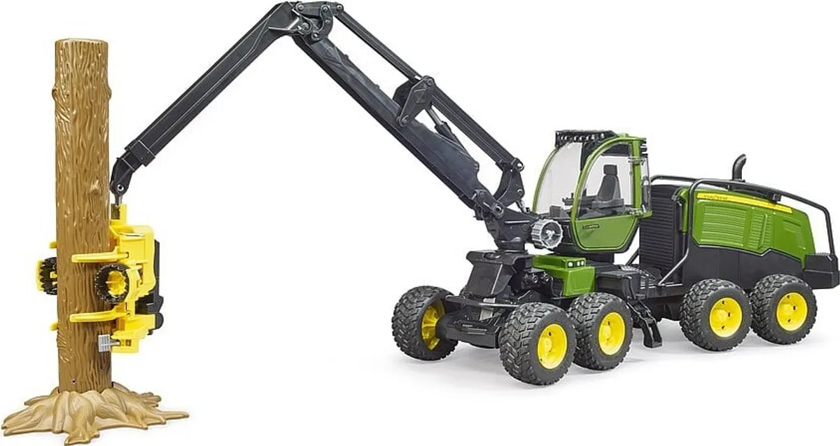 Bruder - John Deere 1270g Skovmaskine - 02135