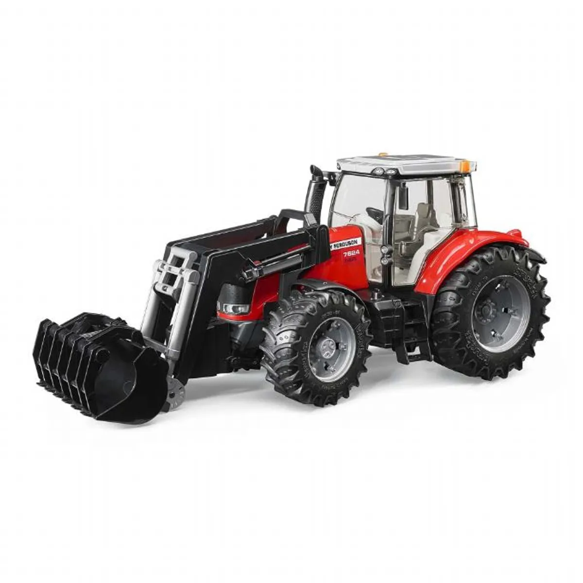 Bruder Massey Ferguson med frontlæser