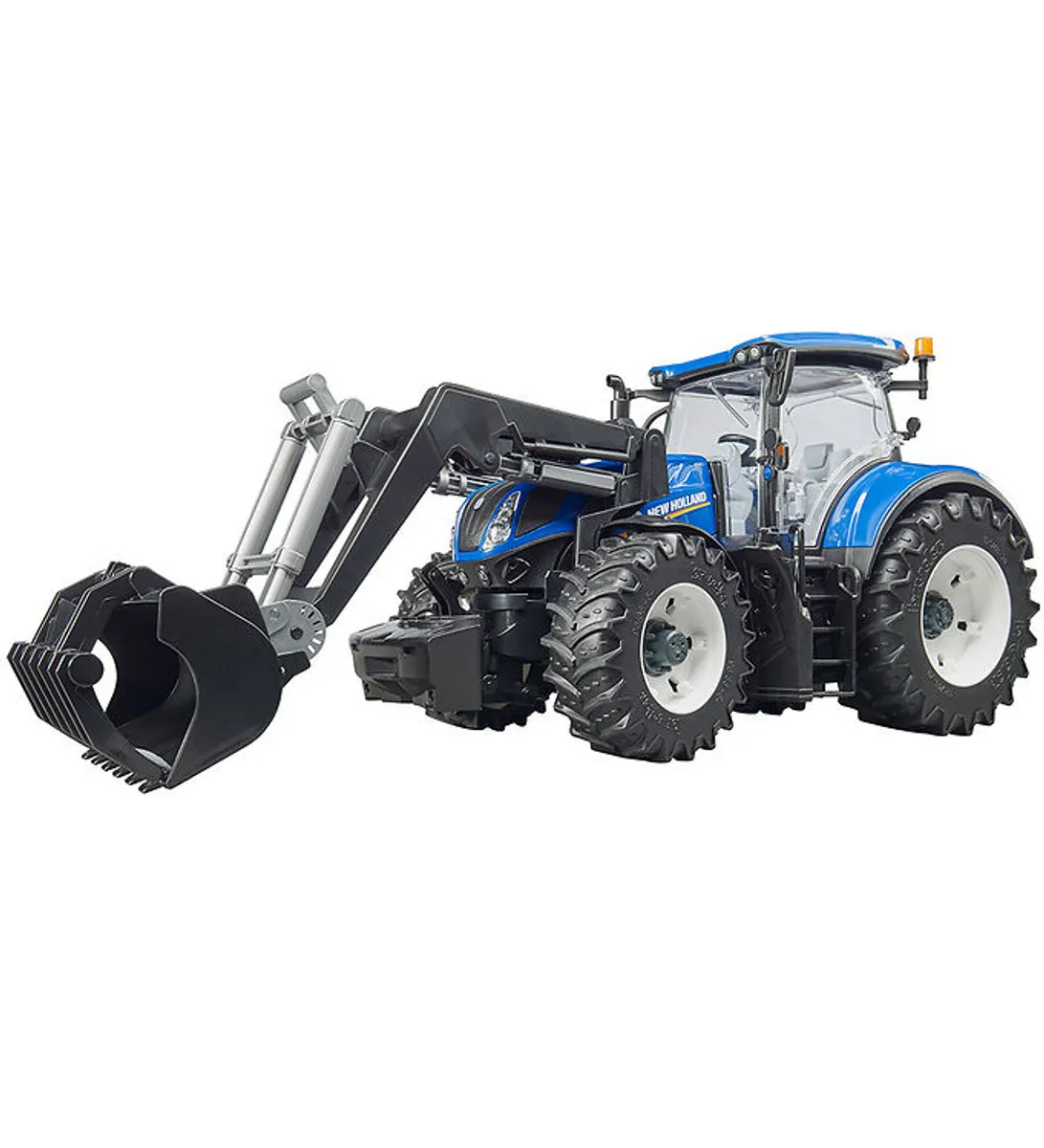 Bruder Traktor - New Holland T7.340 m. Frontlæsser - 03121