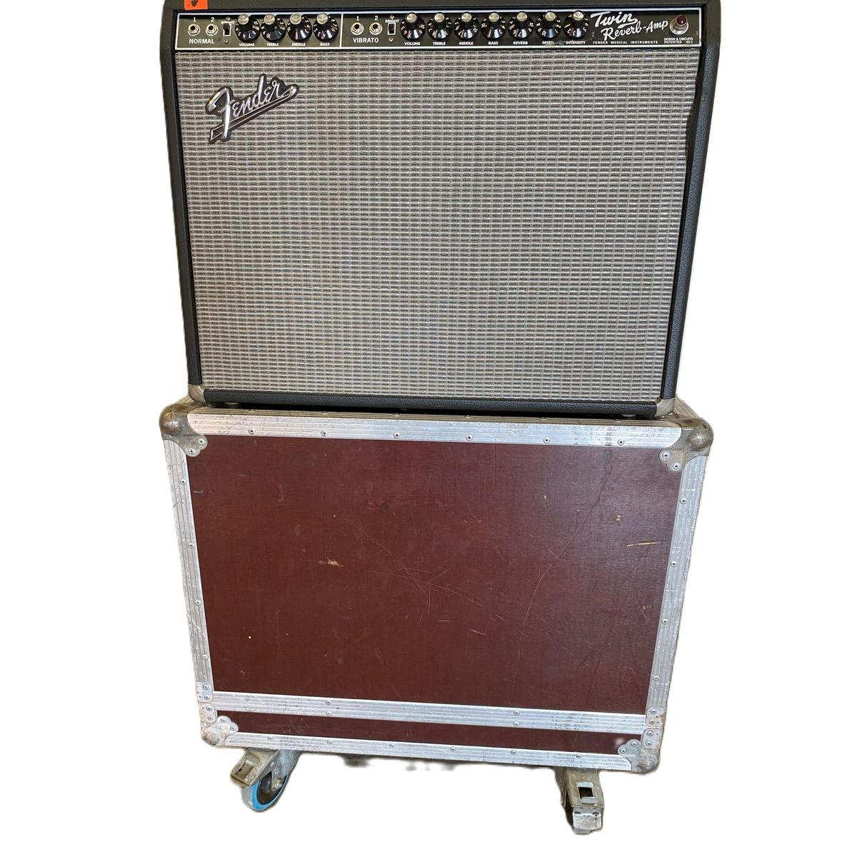 (BRUGT) Fender '65 Twin Reverb® incl. Flightcase