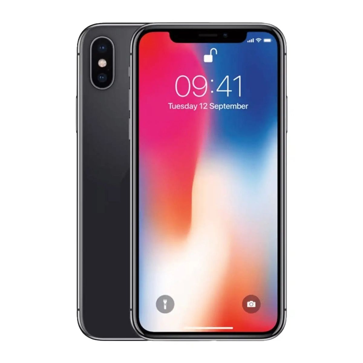 Brugt iPhone X - Space grey / Brugbar / 64GB