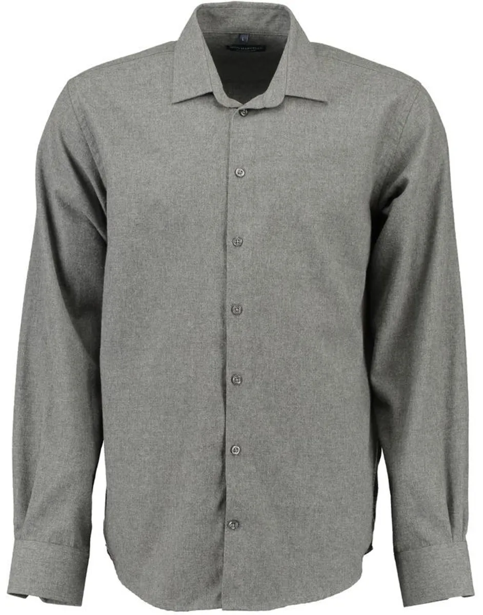 Brushed twill shirt modern fit