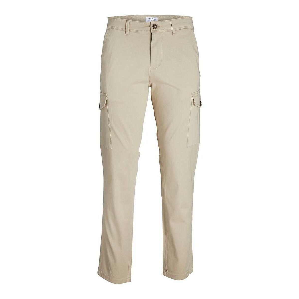 Bukser JJBOWIE CARGO SA NOOS 12224001 Jack & Jones 32L Beige 33W/32L