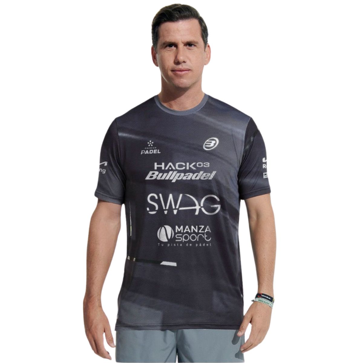 Bullpadel Adula Paquito Navarro T-Shirt Black