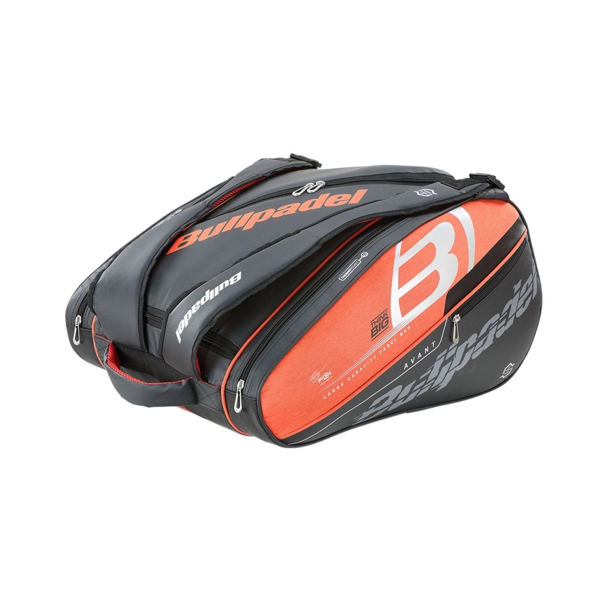 Bullpadel Big Capacity Bag 005 Sort/Orange