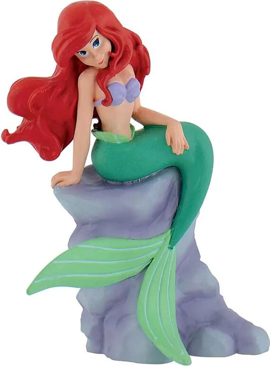 Bullyland - Ariel Figur - Havfrue - Disney - 8,5 Cm - 12310