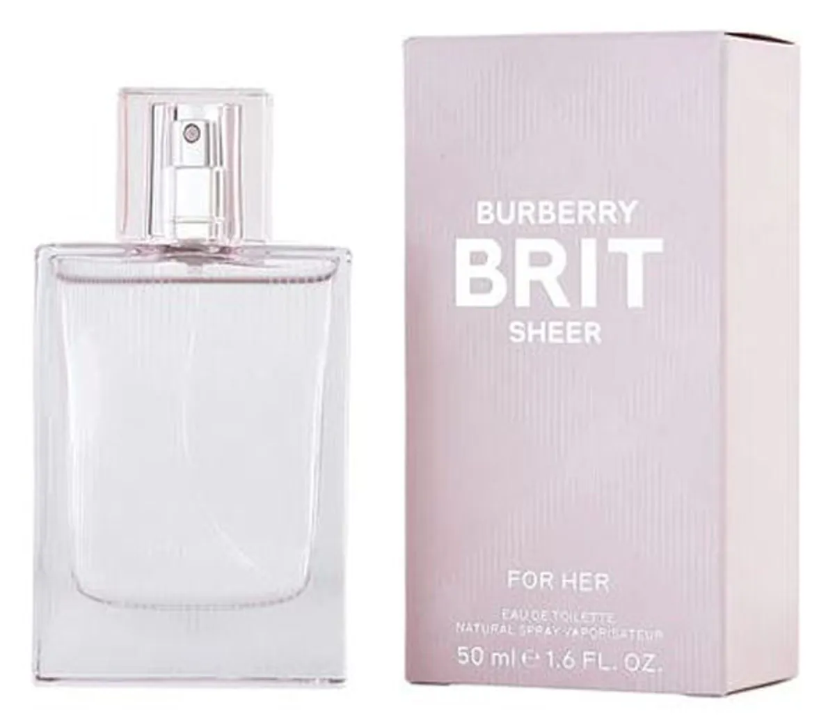 Burberry eau de toilette for her brit sheer 50ml