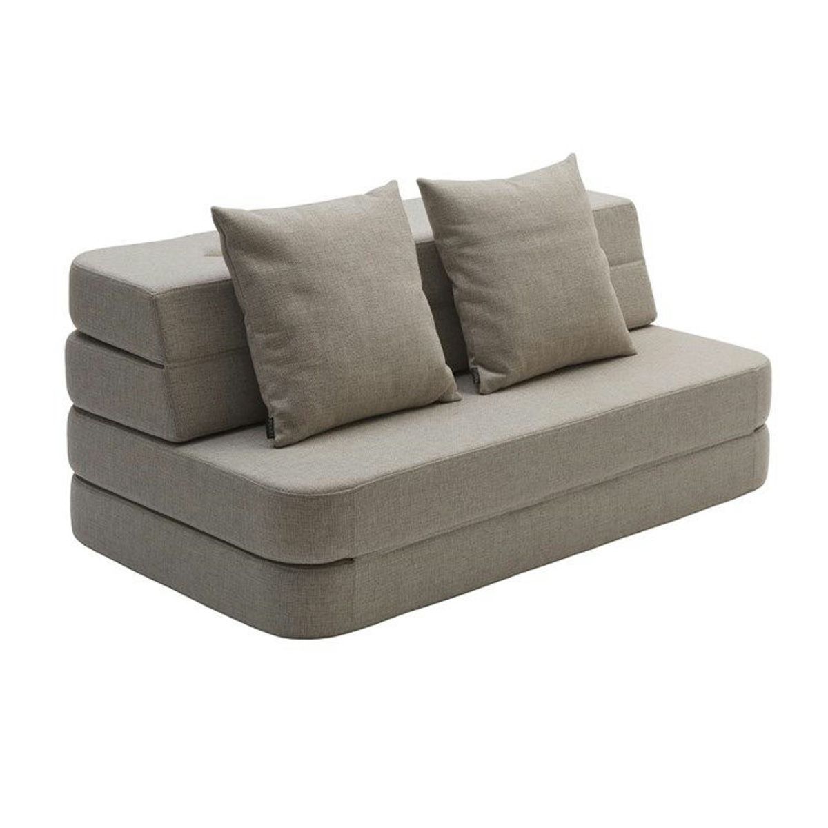 by KlipKlap KK 3 Fold Sofa KK 3 Fold Sofa Beige w/sand