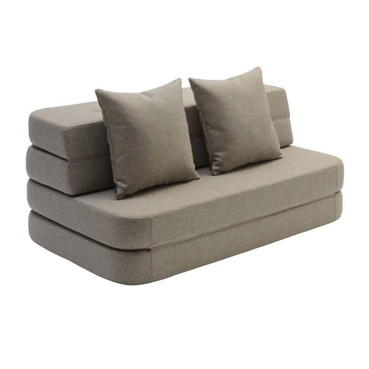 by KlipKlap KK 3 Fold Sofa KK 3 Fold Sofa Sand w/sand