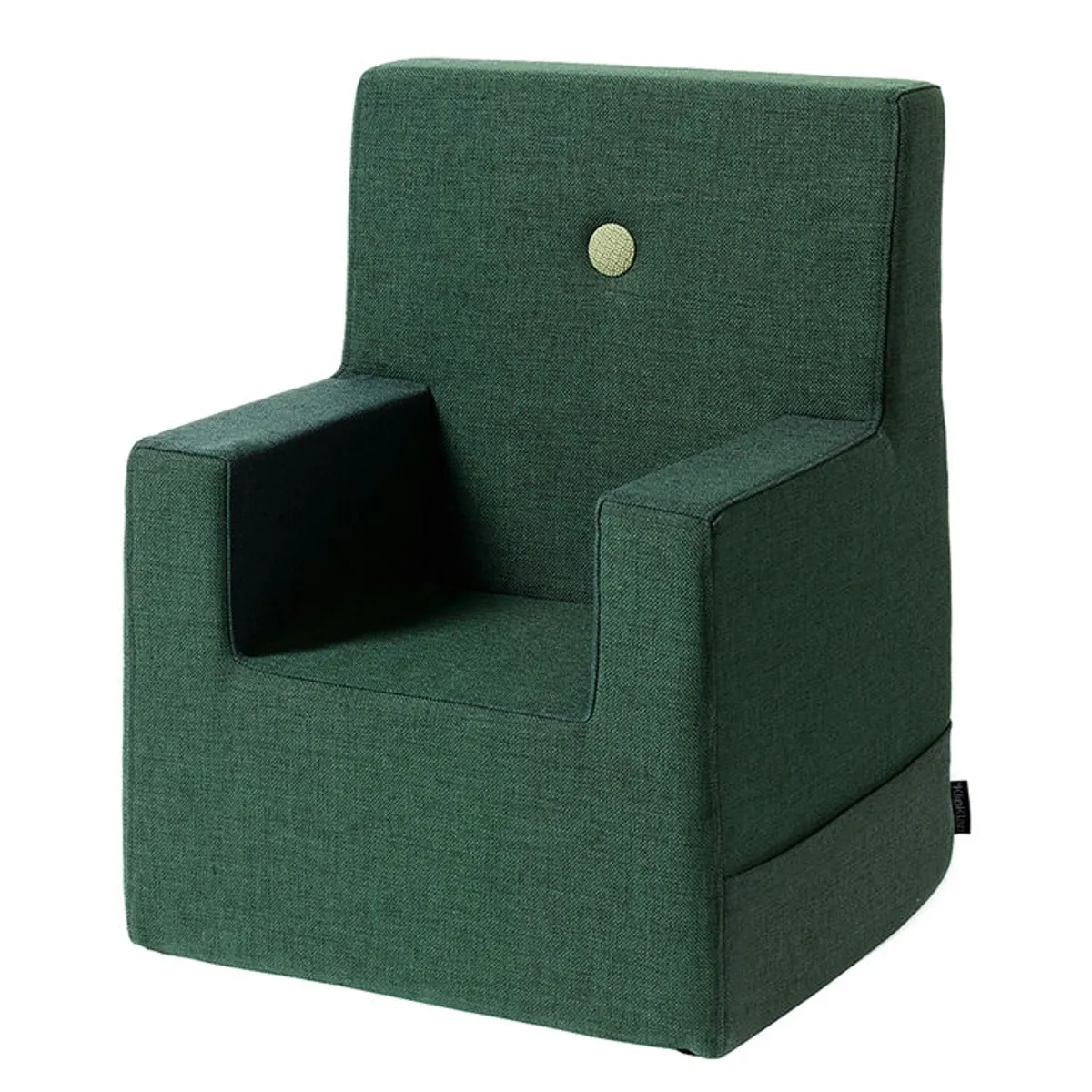 by KlipKlap KK Børnestol KK Kids Chair XL Deep green w/light green