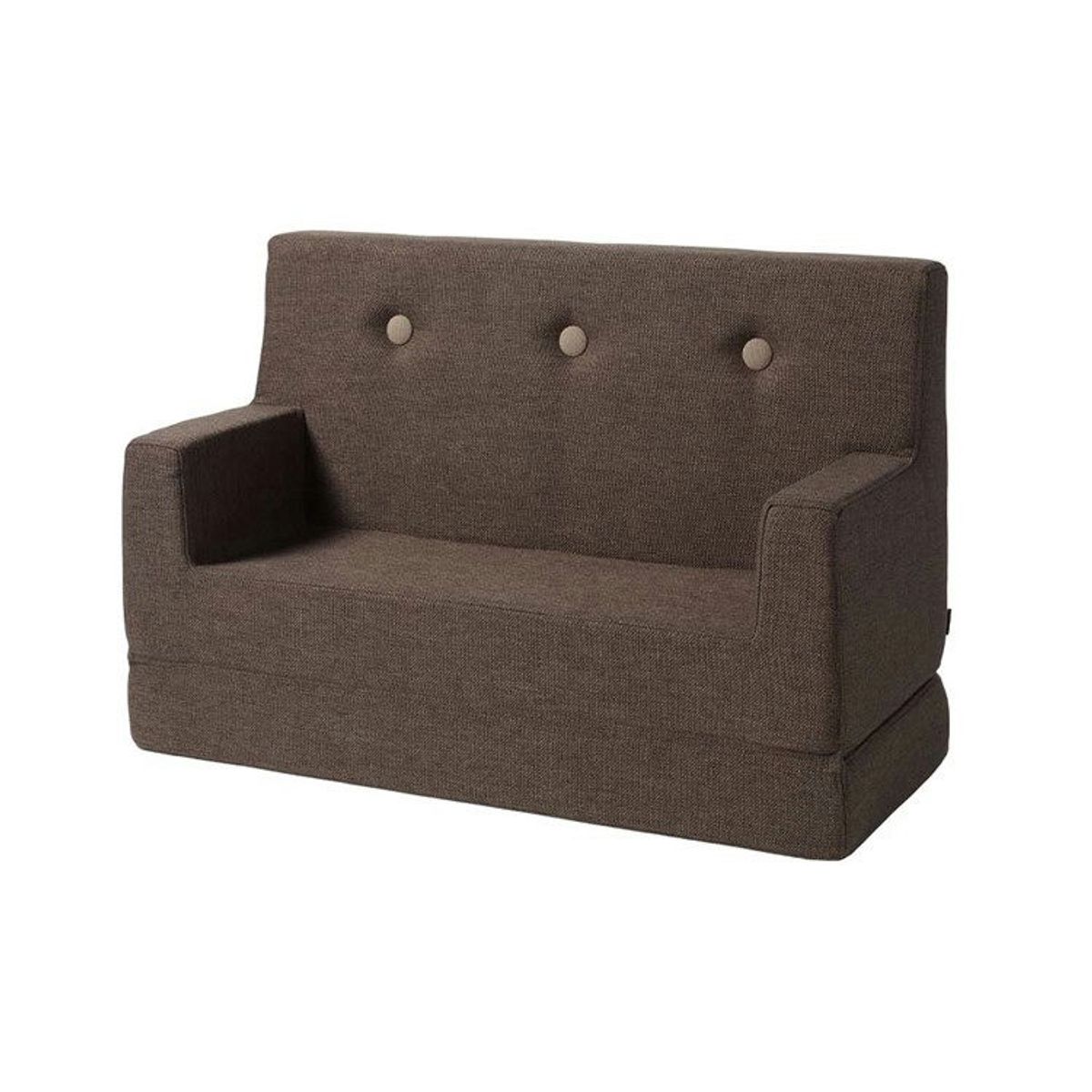 by KlipKlap KK Kids Sofa Brown w/sand