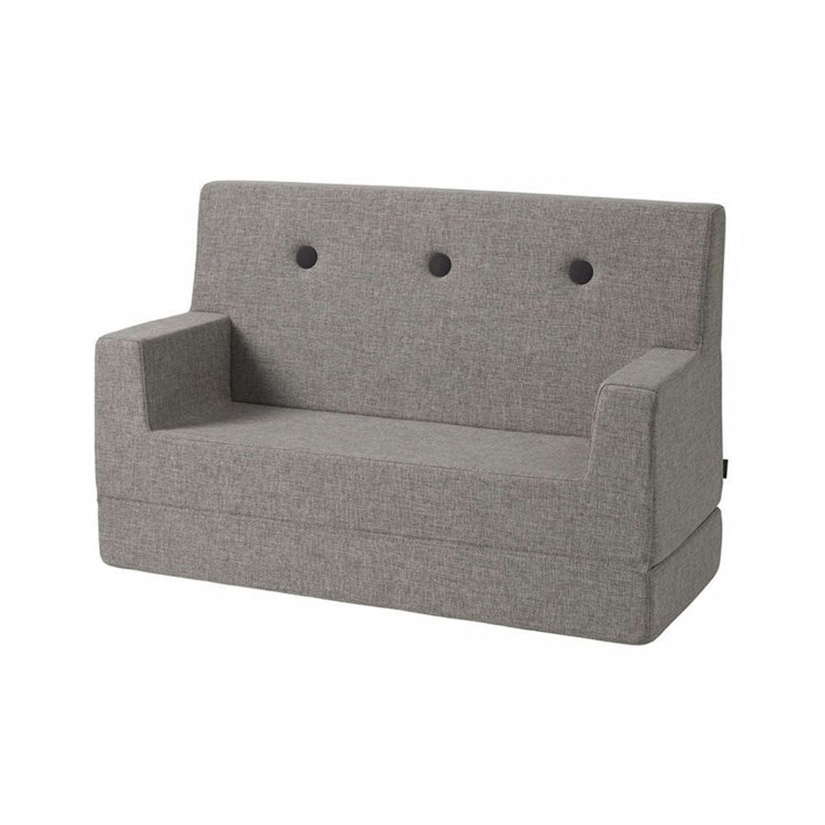 by KlipKlap KK Kids Sofa Multi grey w/grey