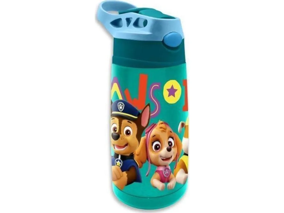 Børn Euroswan Stål Bidon 400Ml Psi Patrol Paw Patrol Pw19860 Børn Euroswan