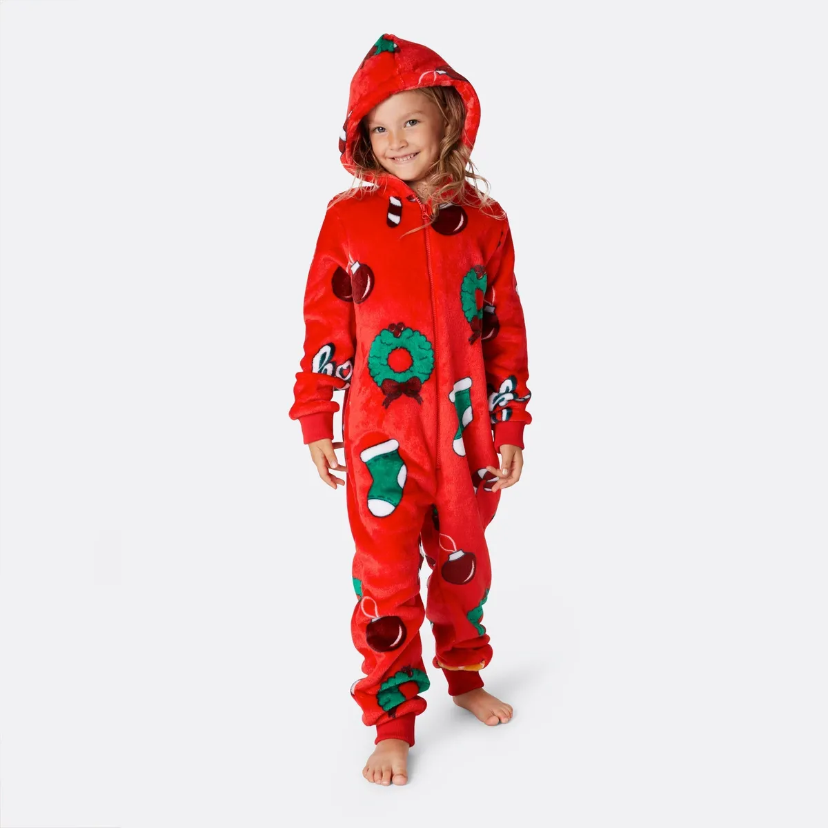 Børn | Hohoho Rød Onesie Børn