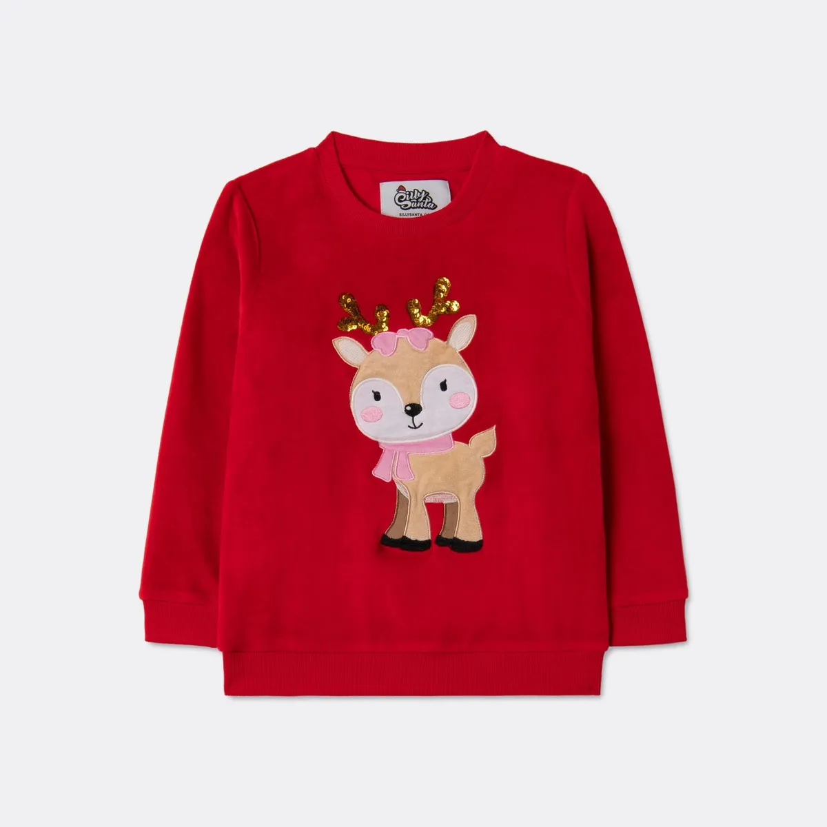 Børn | Rensdyr Rød Julesweater Børn