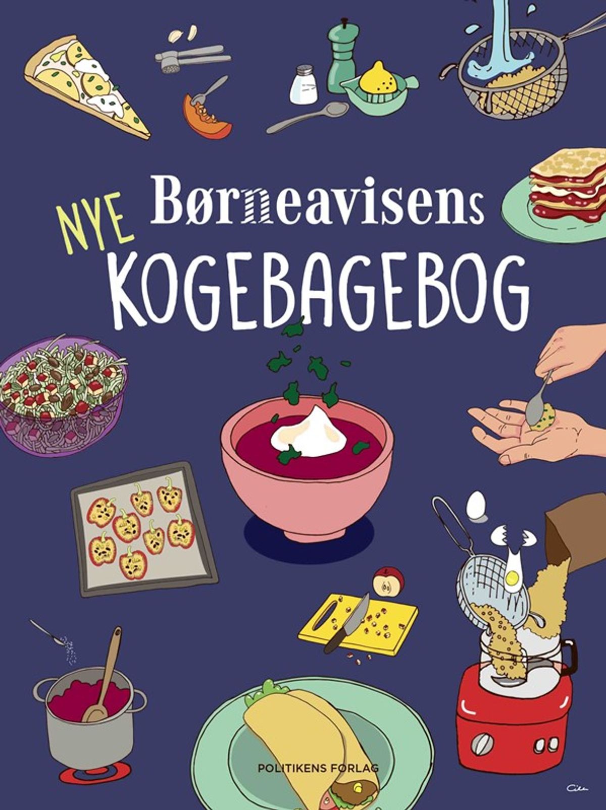 Børneavisens nye kogebagebog