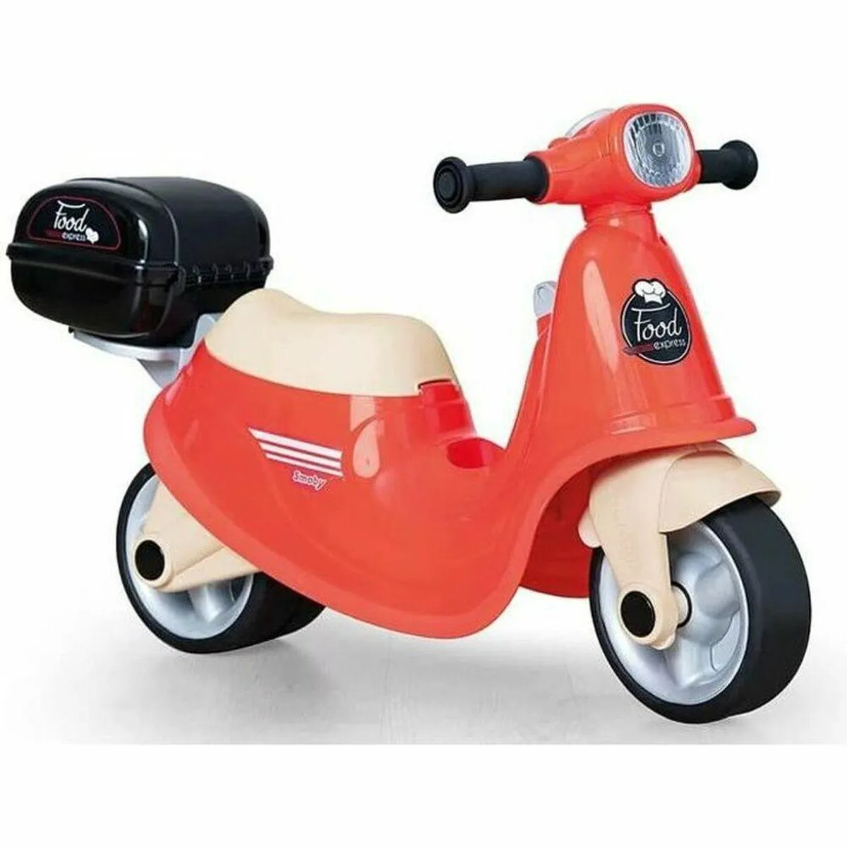 Børnecykel Smoby Food Express Scooter Carrier Uden pedaler Motorcykel