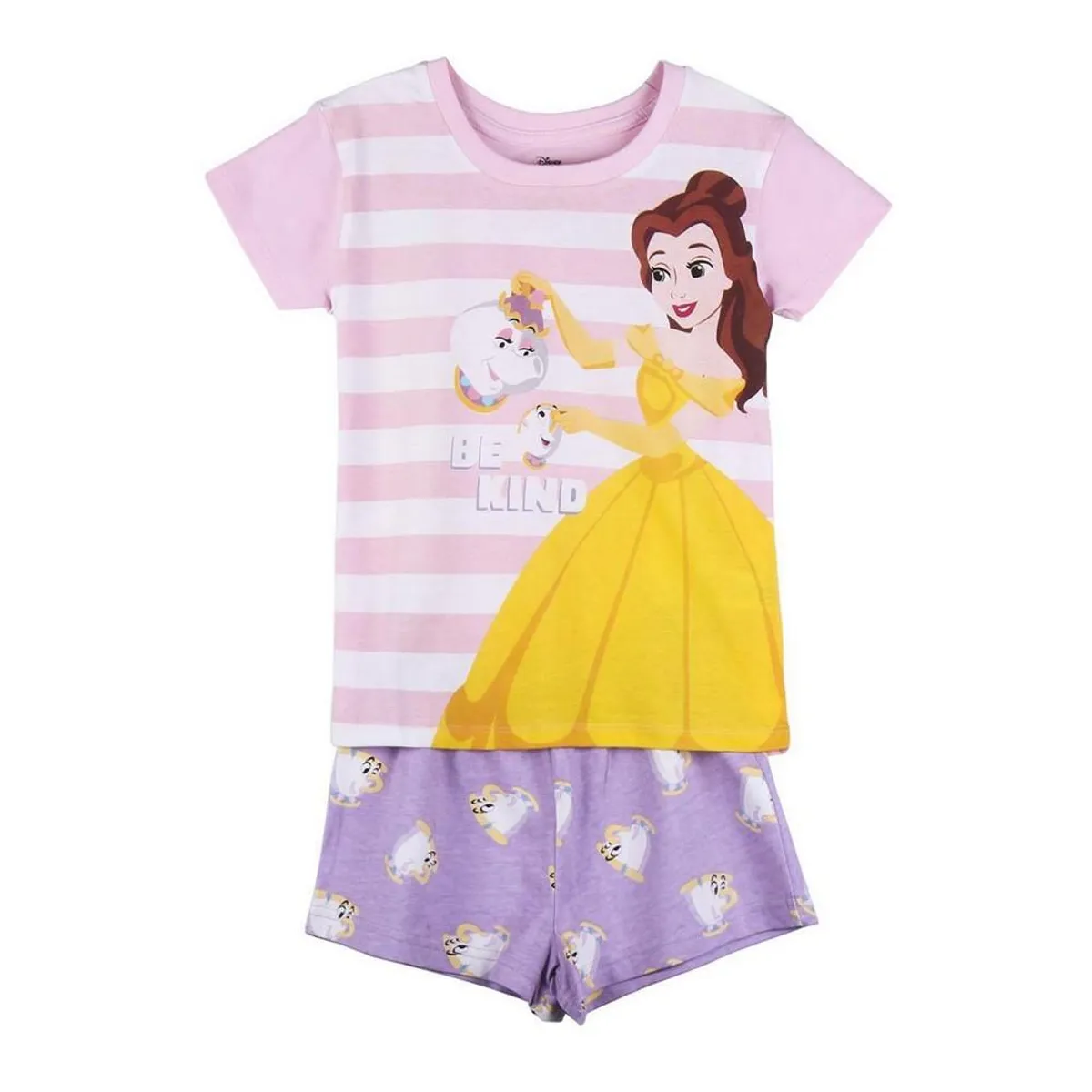 Børnepyjamasser Disney Princess Pink 5 år