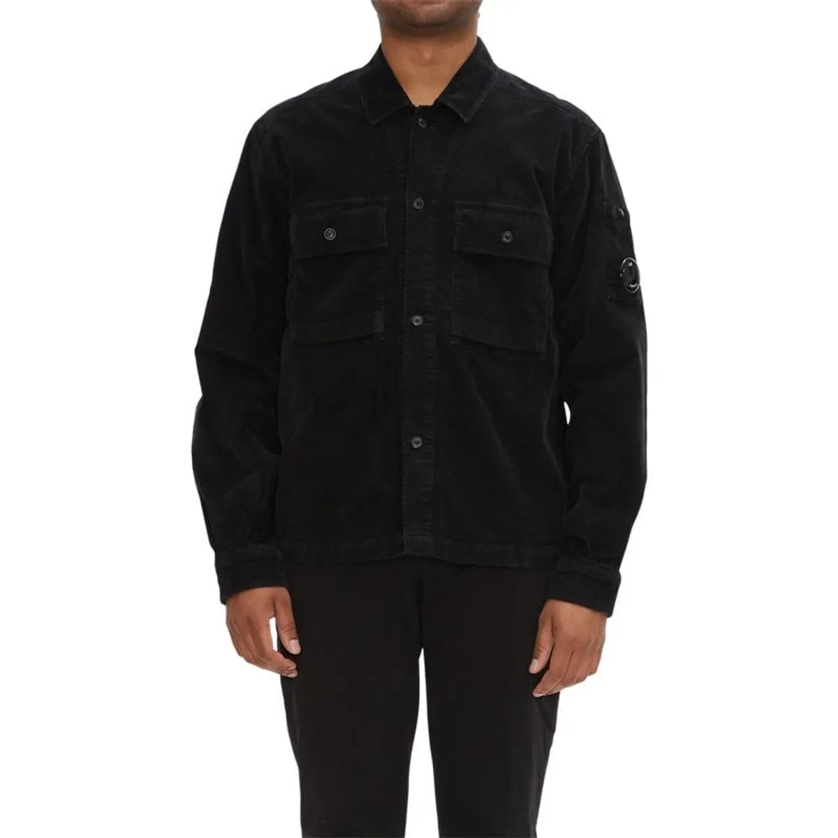 C.p. Company - Corduroy Buttoned Utility Overshirt