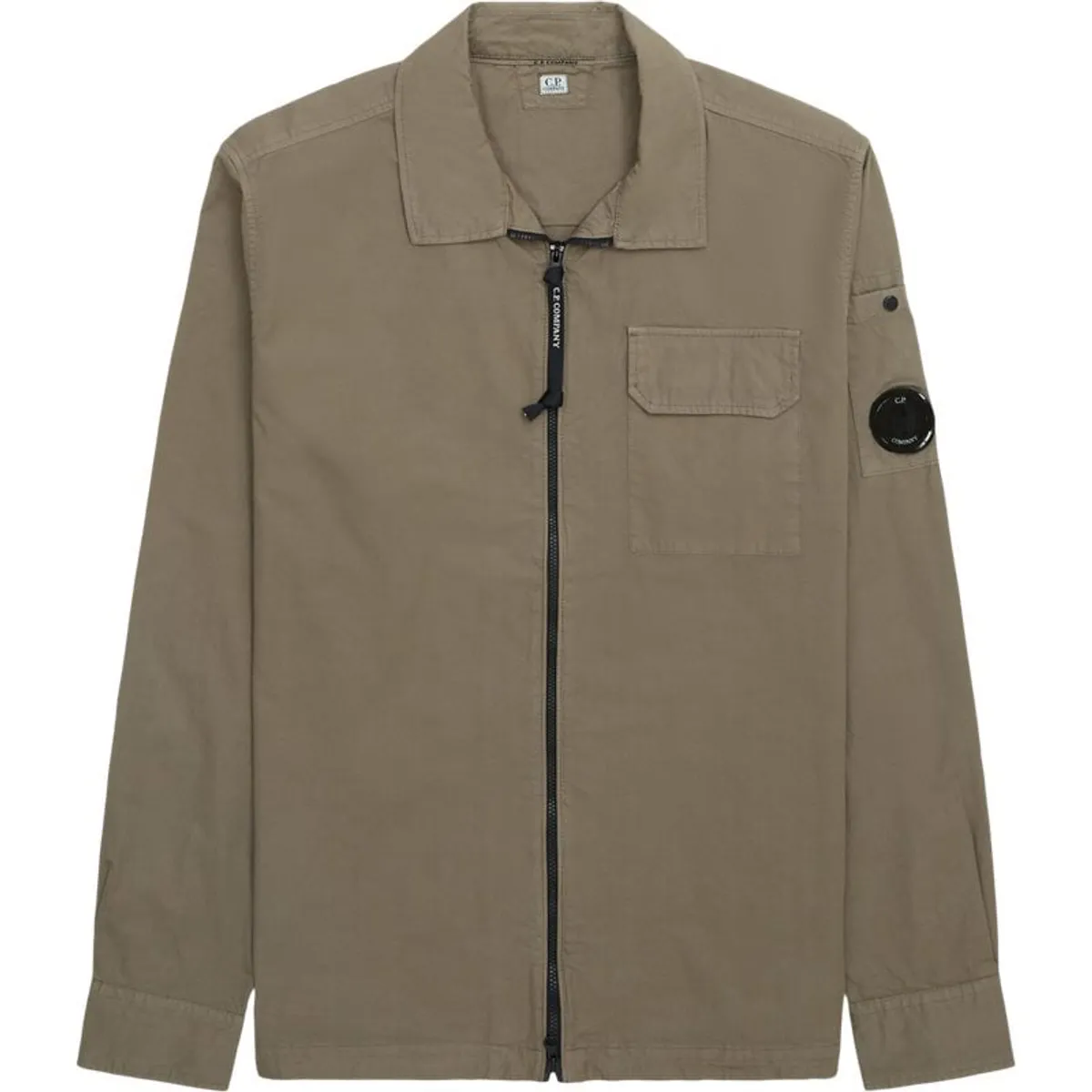 C.p. Company - Gabardine Zipped Overshirt