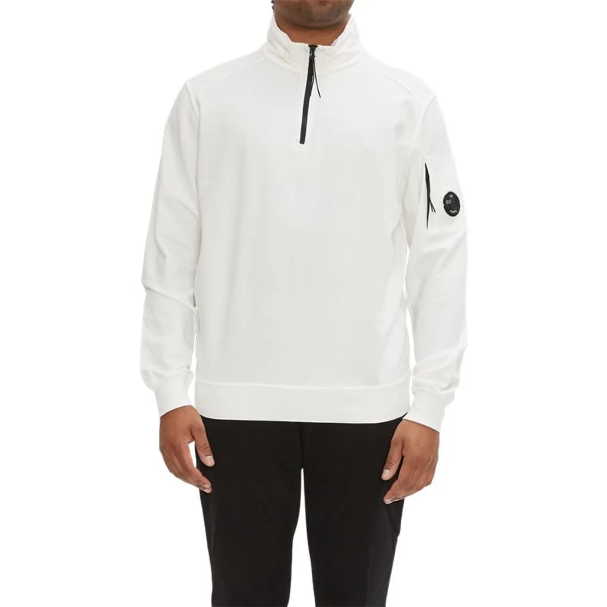 C.p. Company - Polo Collar Light Fleece Sweatshirt