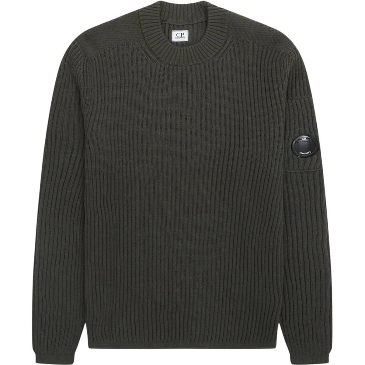 C.p. Company - Re-Wool Funnel Neck Knit