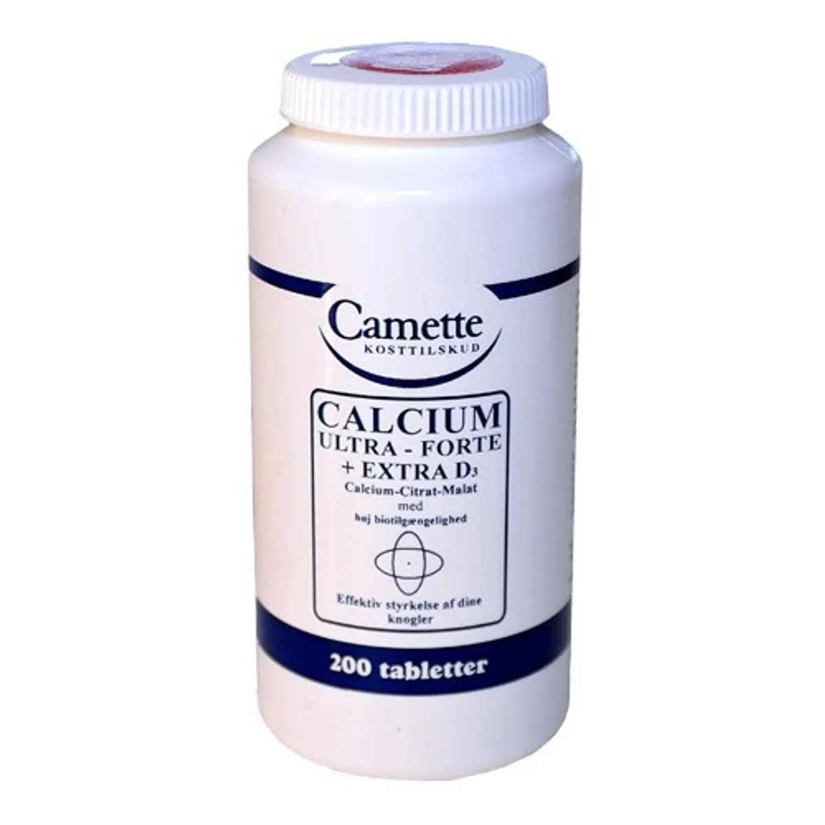 Calcium ultra forte + ekstra - 200 tabletter