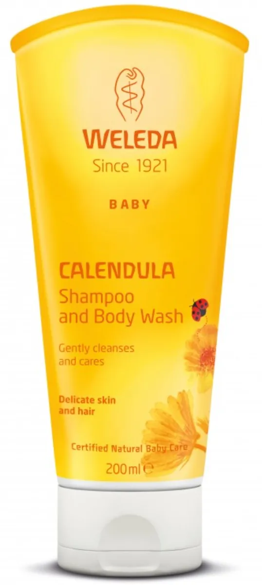 Calendula Shampoo & Body Wash 200ml.