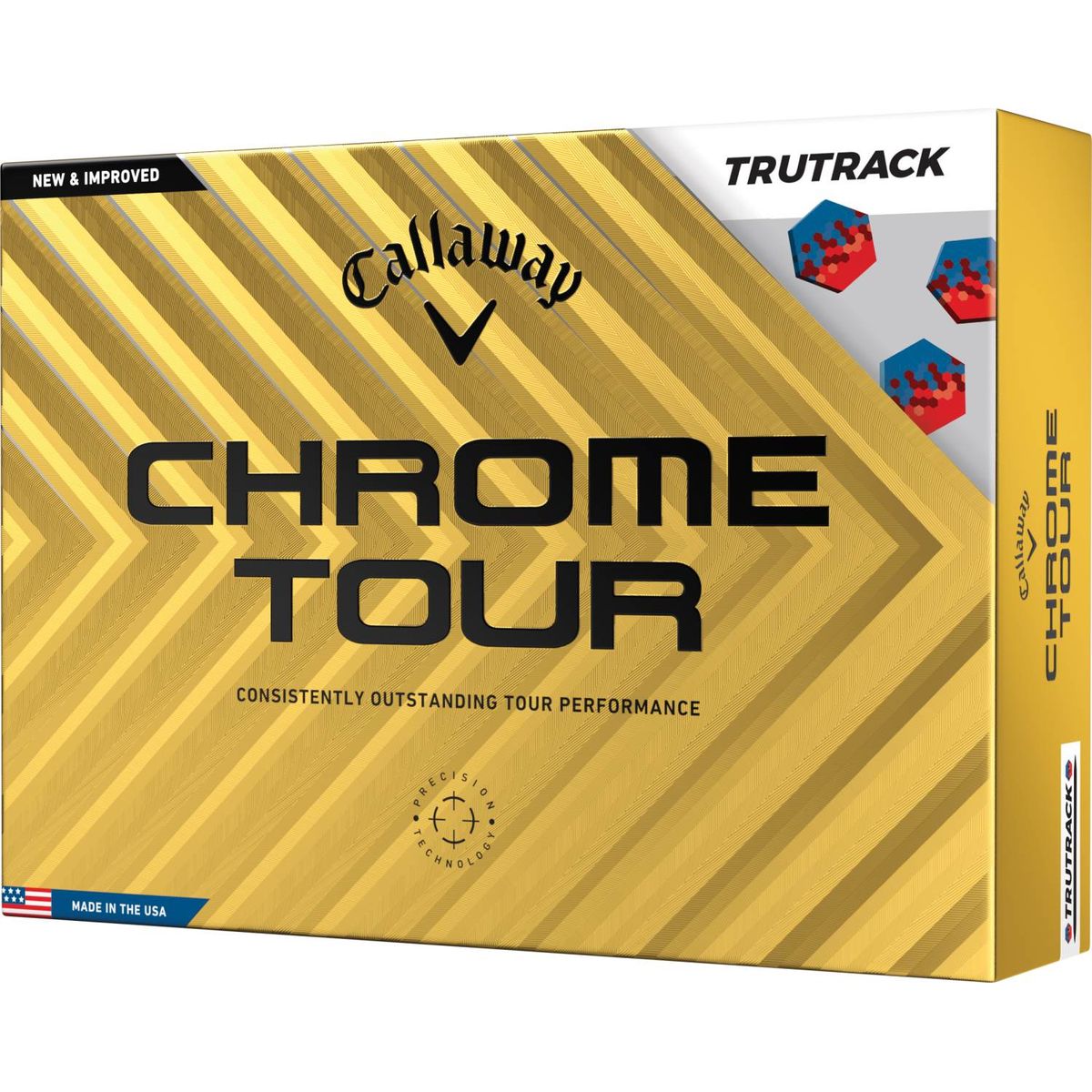 Callaway Chrome Tour Tru Track (2024) Golfbolde - White