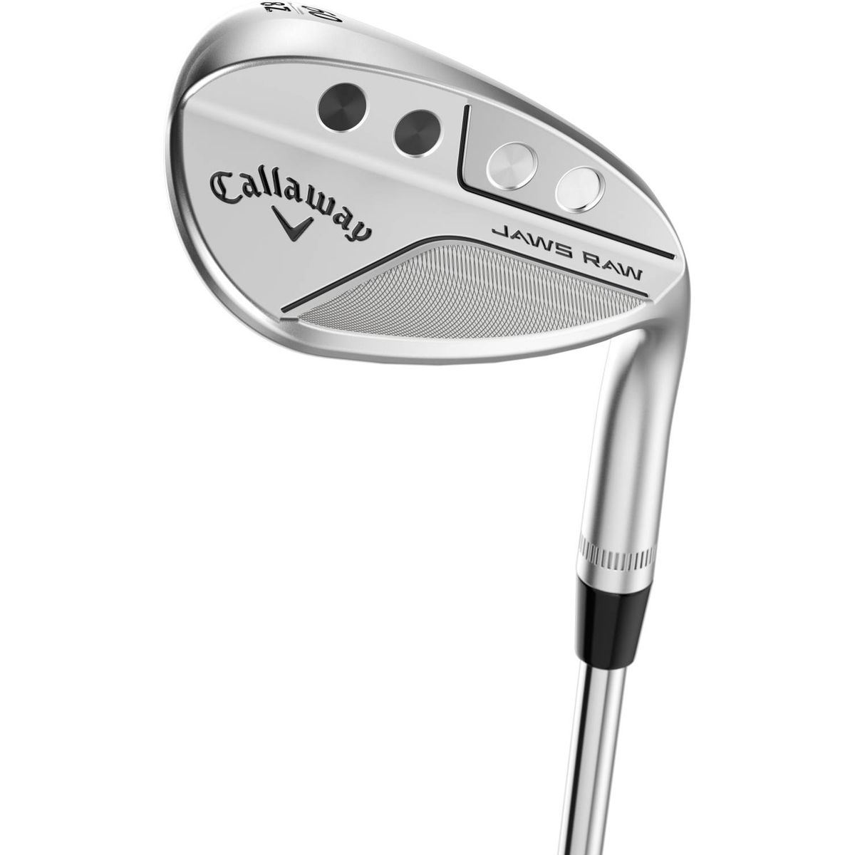 Callaway Jaws Raw Herre Lob Wedge - Chrome - Venstre - 60.0° / 12° / W - True Temper Project X - Catalyst 80 Stiff 6.0 Grafit