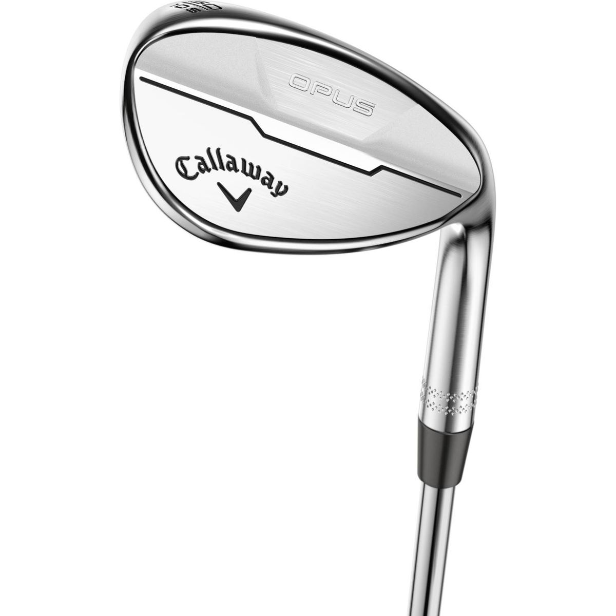 Callaway Opus Gap Wedge - Brushed Chrome - Venstre - 50.0° / 10° / S - UST Mamiya Recoil DART HDC 65 Wedge Grafit