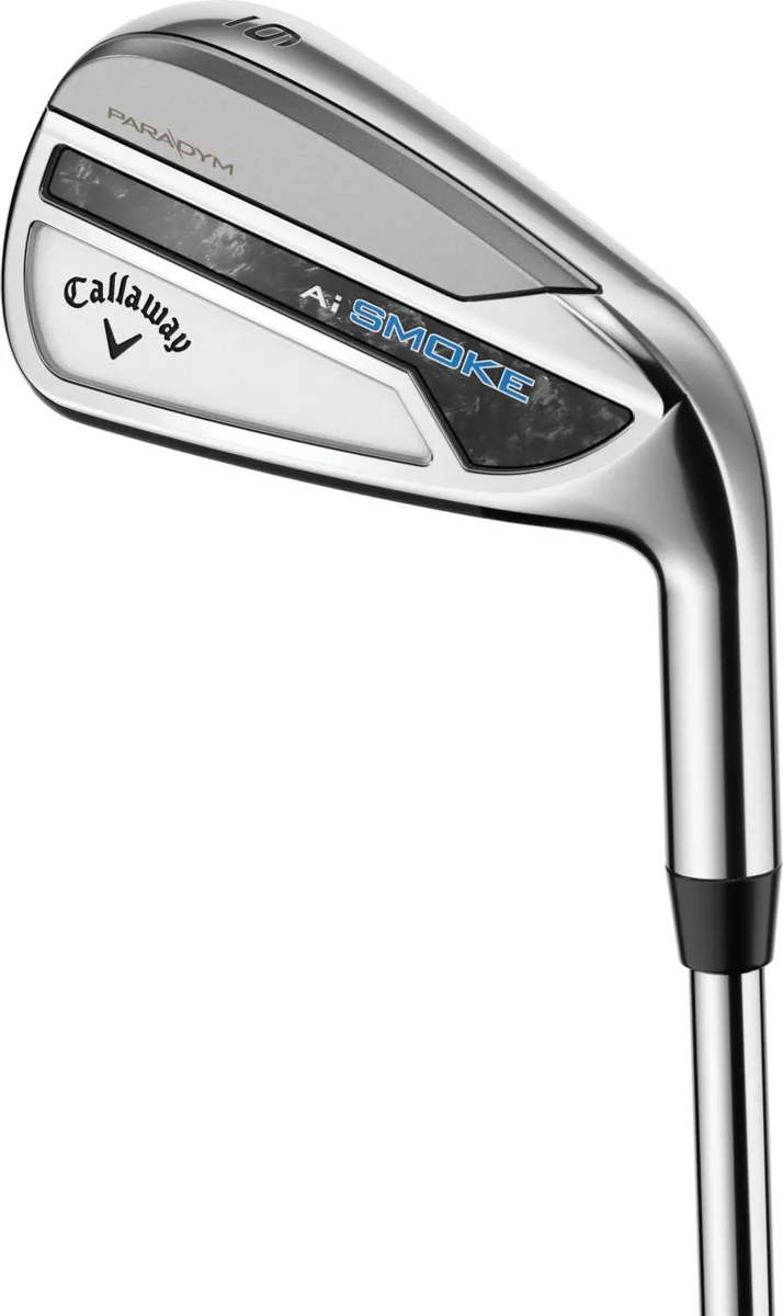 Callaway Paradym Ai Smoke Herre Jernsæt - Chrome - Højre - 9 - True Temper Project X Cypher 2.0 50 (2024) Senior 5.0 Grafit