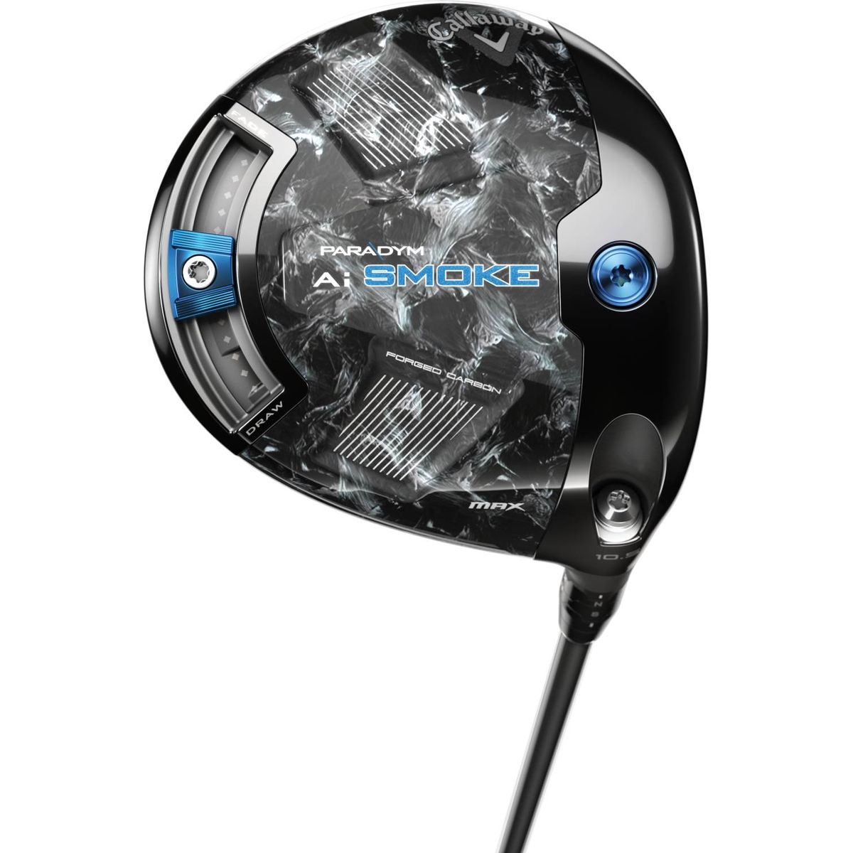 Callaway Paradym Ai Smoke Max Herre Driver - Sort - Venstre - 10.5° - Mitsubishi Chemical Tensei AV Blue 55 (2024) Stiff Grafit