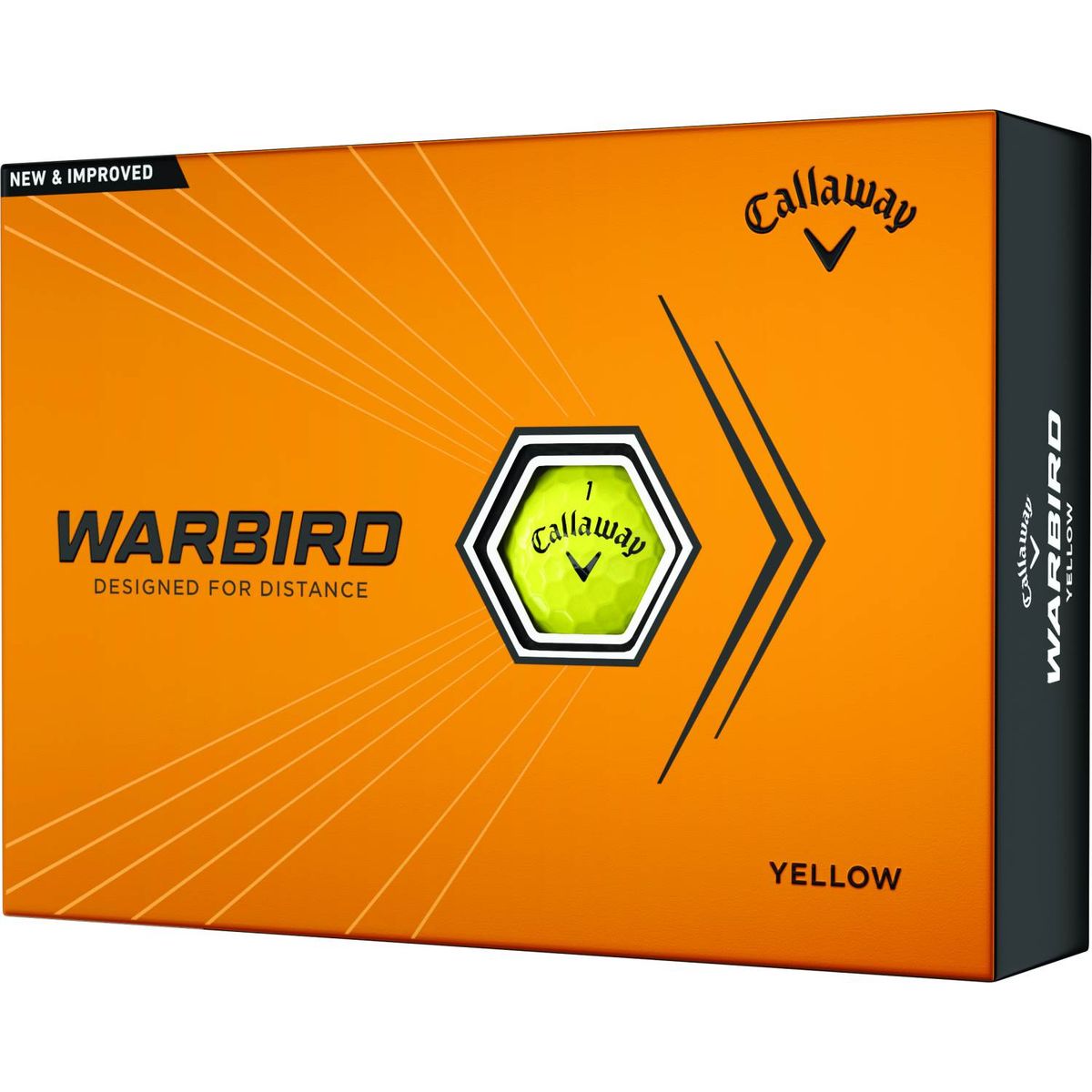 Callaway Warbird (2023) Golfbolde - Yellow