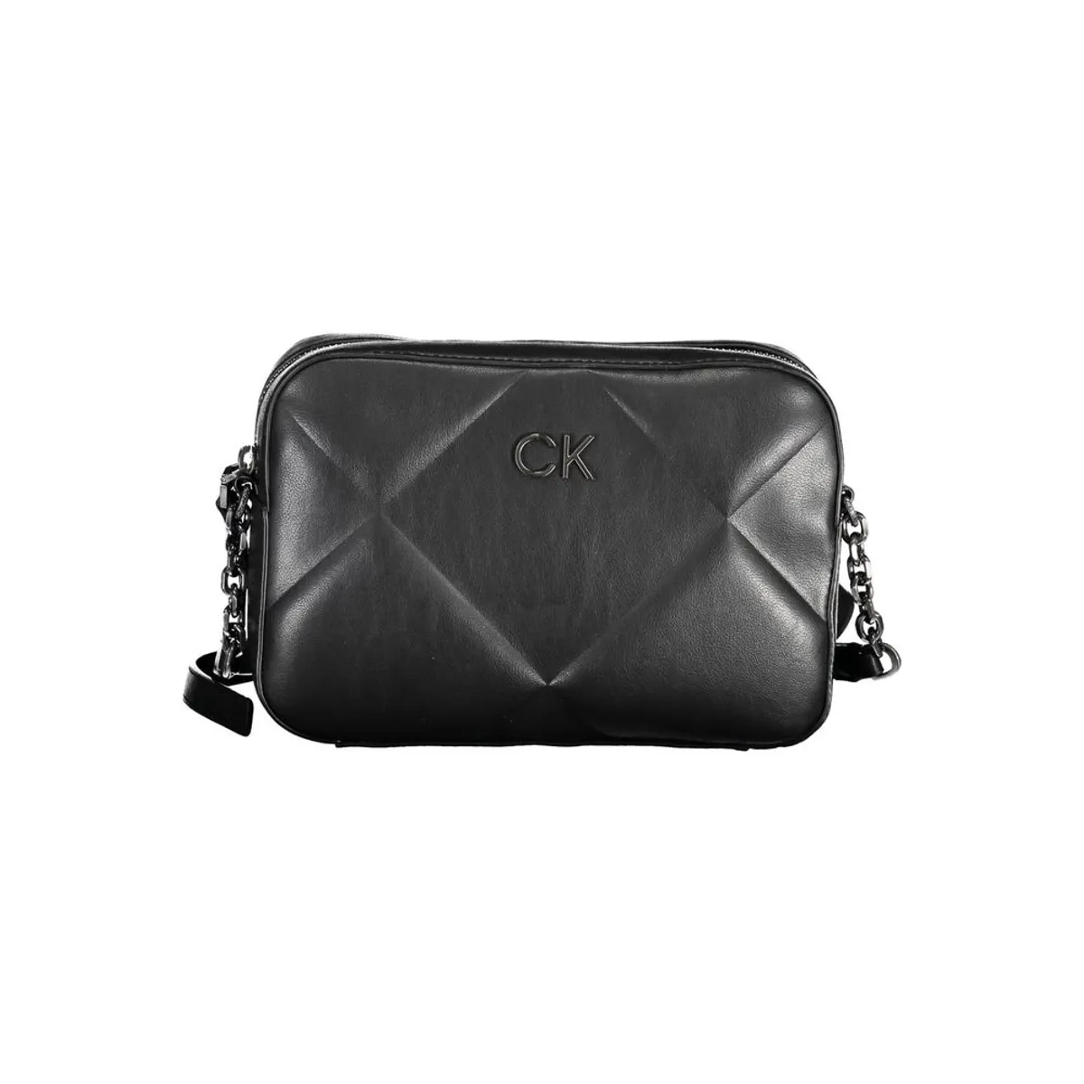 Calvin Klein Black Polyester Handbag