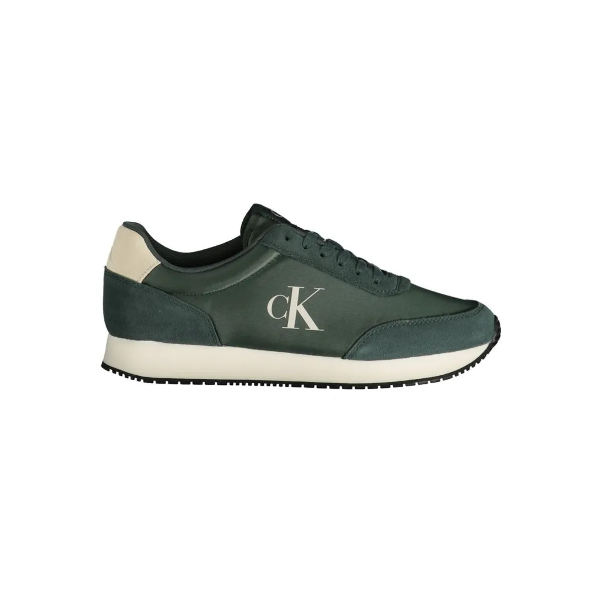 Calvin Klein Green Polyester Herre Sneakers