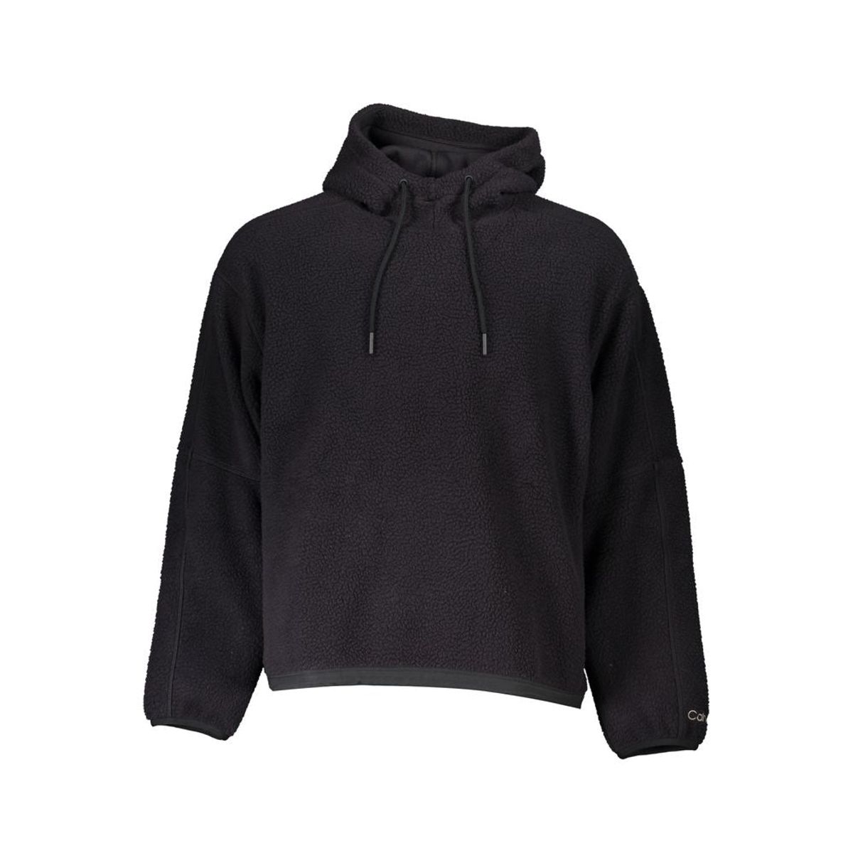 Calvin Klein Sleek Hooded Sweatshirt with Zip Pockets