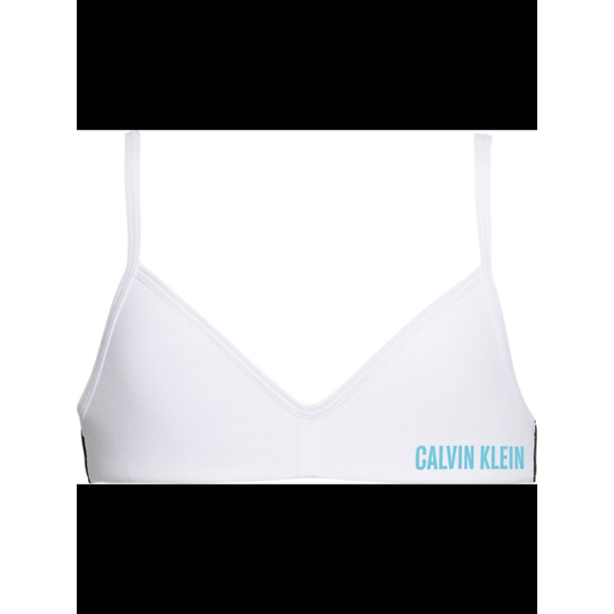 Calvin Klein Triangle Bralette Padded Pige - Legekammeraten.dk